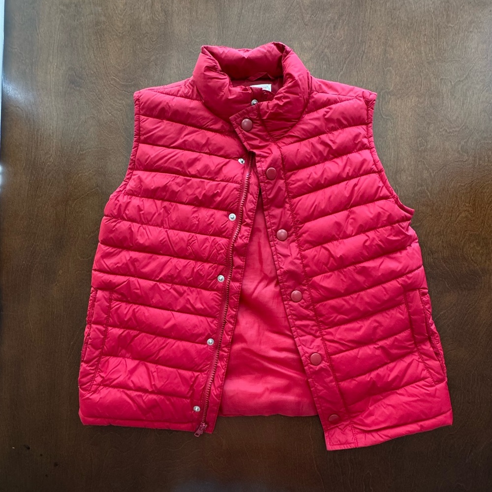 Gymboree Boys Red Puffer Vest
